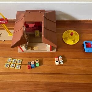 Vintage 1974 Playskool McDonalds play set